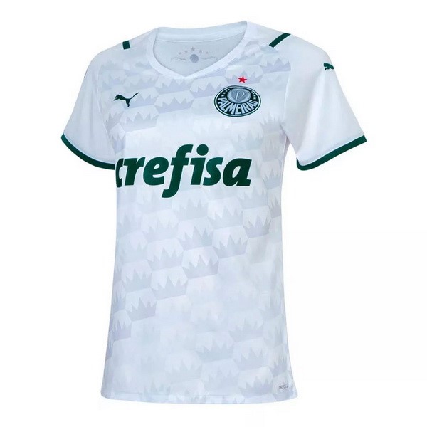 Tailandia Camiseta Palmeiras Mujer 2nd 2021-2022 Blanco